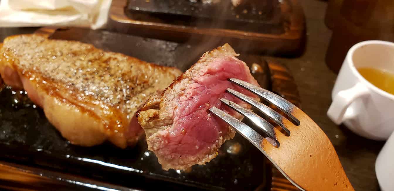 やっぱりステーキ