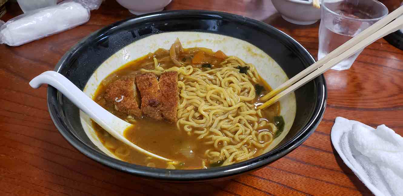 太田食堂 カツカレーラーメン